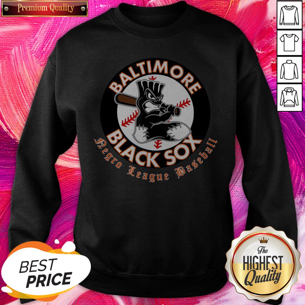 Happy Baltimore Black Sox Negro League Baseball Shirt - Image 4