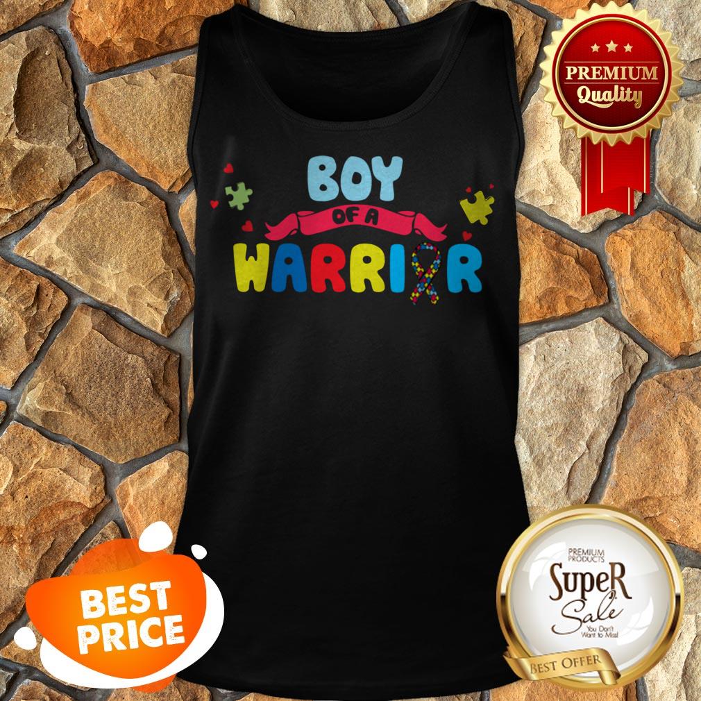 Nice Boy Of A Warrior Autism Awareness Shirts Shirt - Image 5