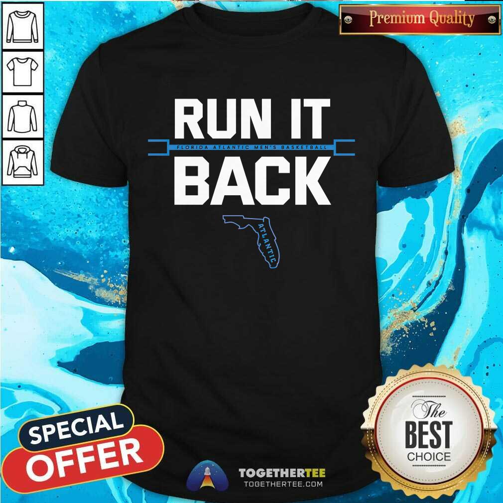 Run It Back Florida Atlantic Men's Basketball T-shirt