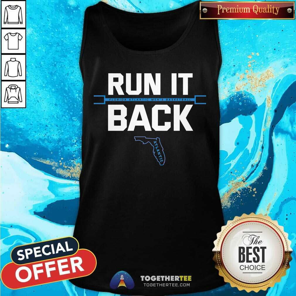 Run It Back Florida Atlantic Men's Basketball T-shirt - Image 4