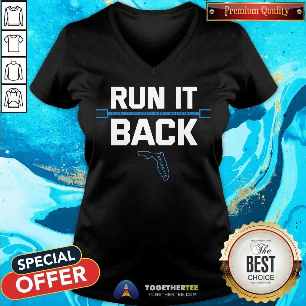 Run It Back Florida Atlantic Men's Basketball T-shirt - Image 3