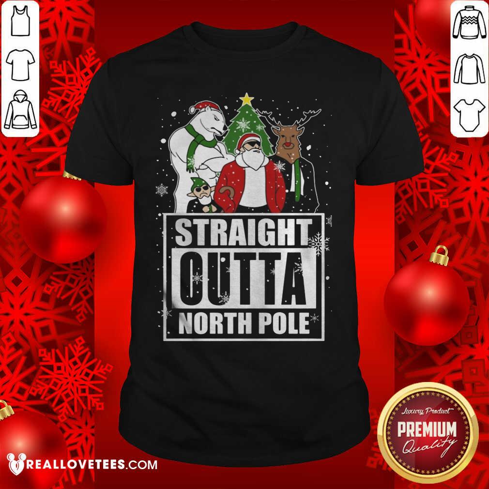 Official Merry Christmas 2020 Straight Outta North Pole Shirt