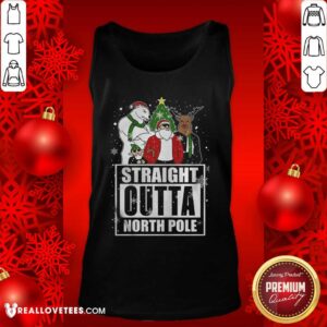 Alternative view of Official Merry Christmas 2020 Straight Outta North Pole Shirt