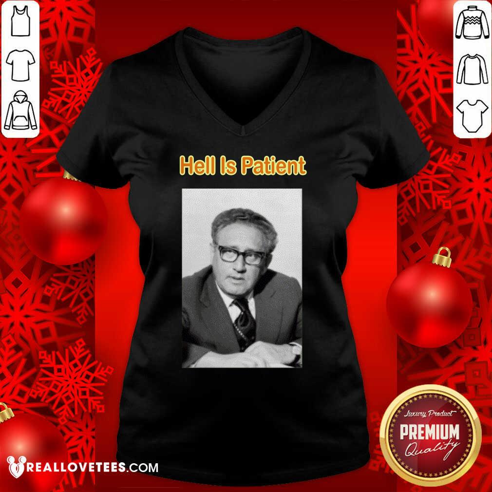 Perfect The Ones We Love Shop Hell Is Patient Shirt - Image 5