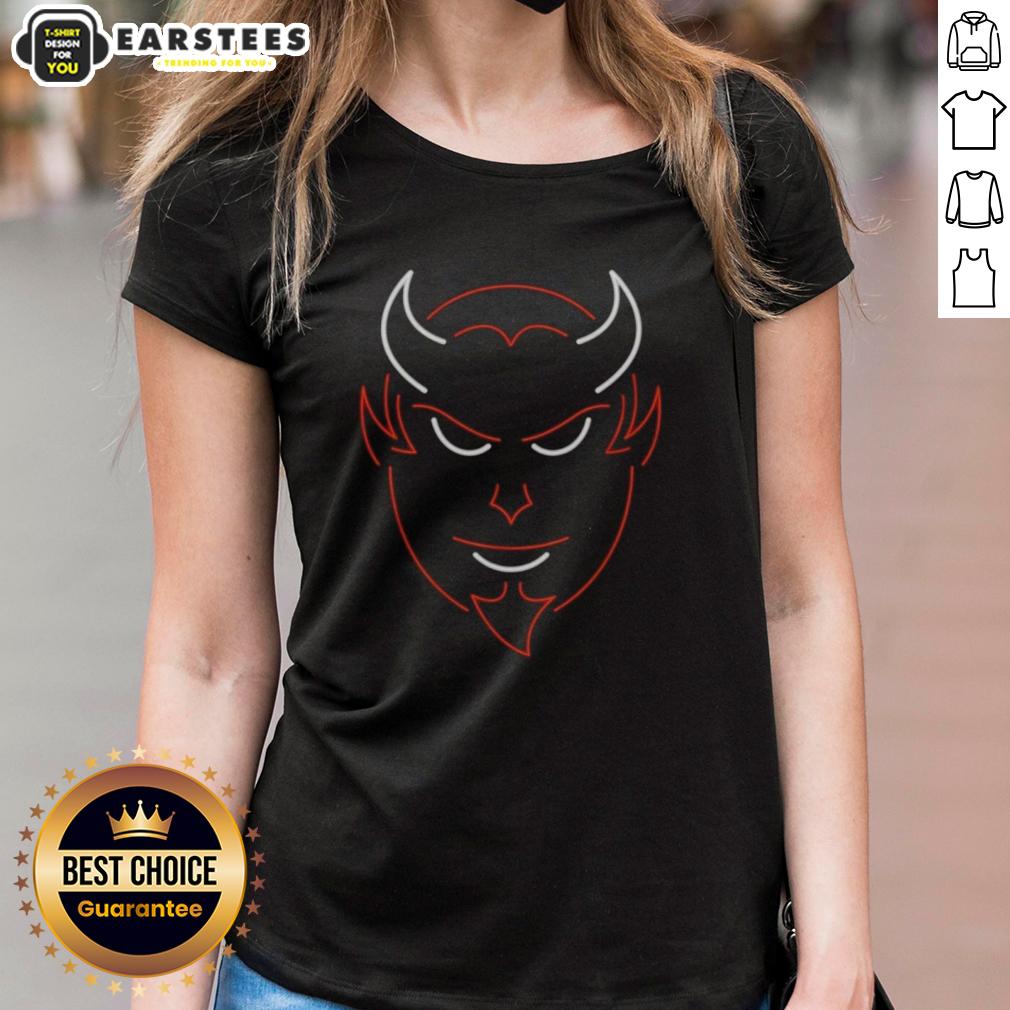 Awesome Neon Devil New Jersey Devils T-Shirt - Image 3