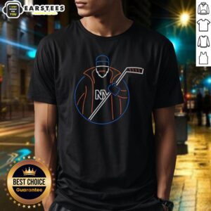 Awesome New York Islanders Neon Fisherman T-Shirt
