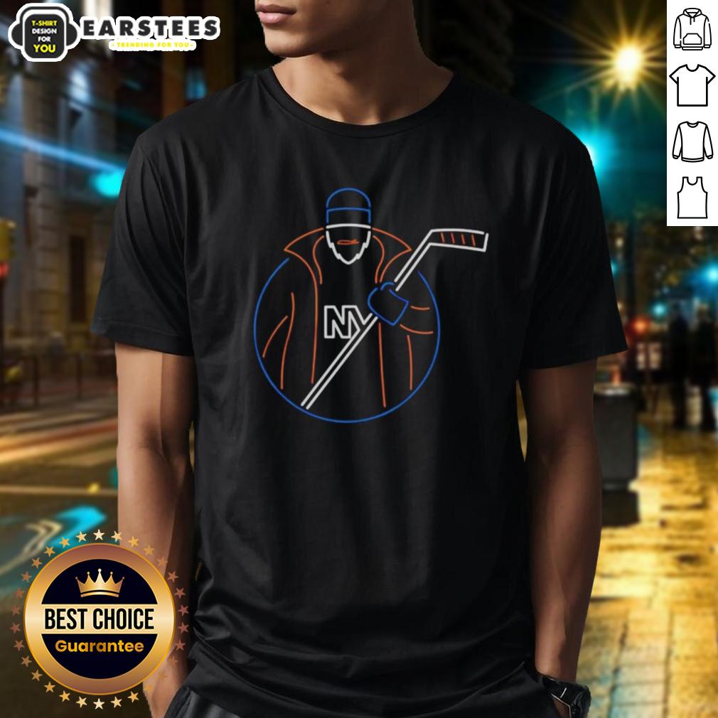 Awesome New York Islanders Neon Fisherman T-Shirt