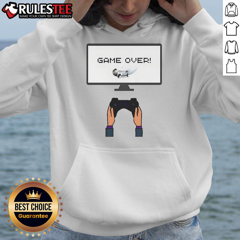 Funny OceanGate Titan Submersible Game Over T-Shirt - Image 2