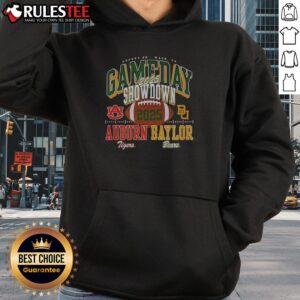 Alternative view of Original Baylor Bears Vs Auburn Tigers 2025 Gameday Showdown Football T-Shirt