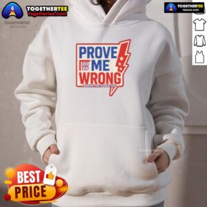 Alternative view of Original Prove Me Wrong Justice For Charlie Kirk T-Shirt