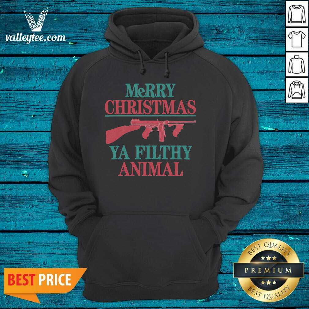 Cool Merry Christmas Ya Filthy Animal Shirt - Image 3