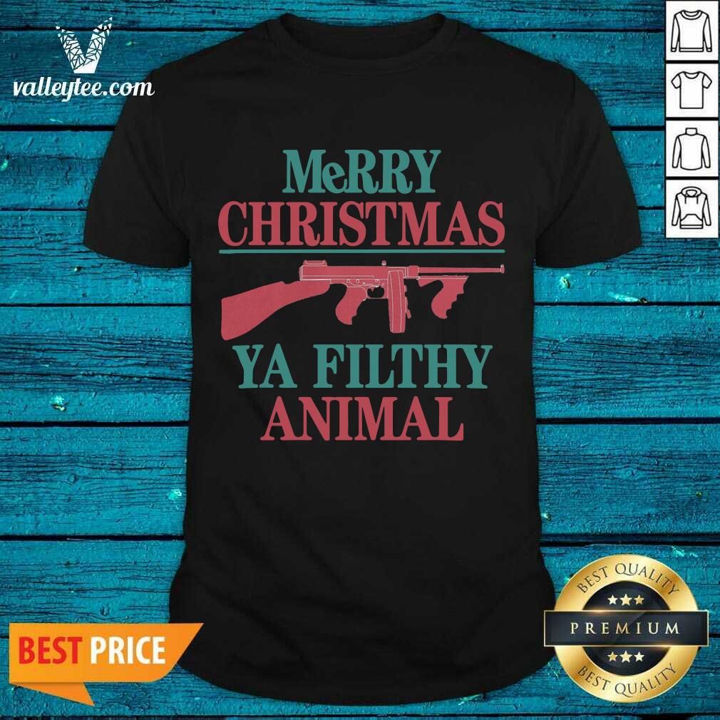 Cool Merry Christmas Ya Filthy Animal Shirt