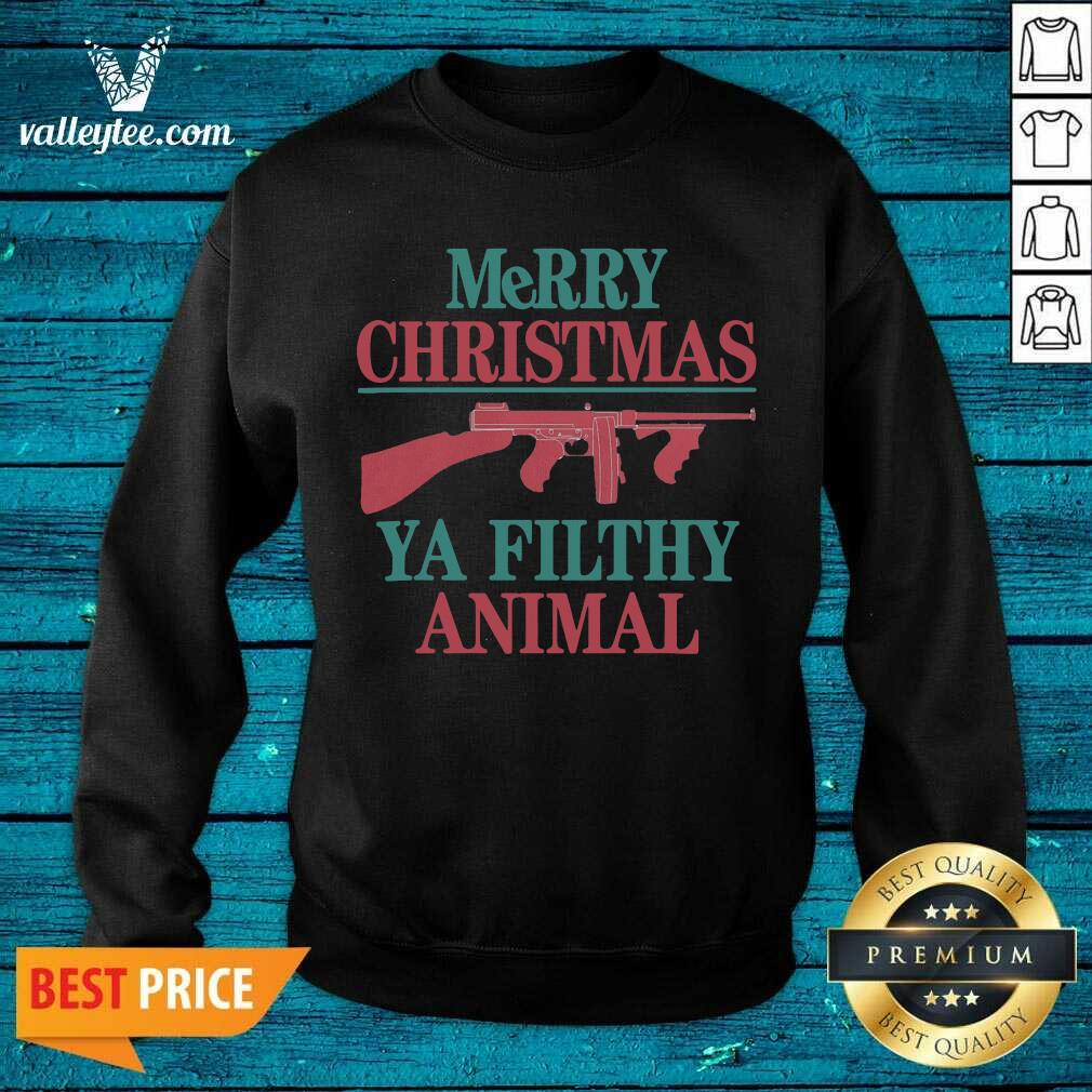 Cool Merry Christmas Ya Filthy Animal Shirt - Image 2