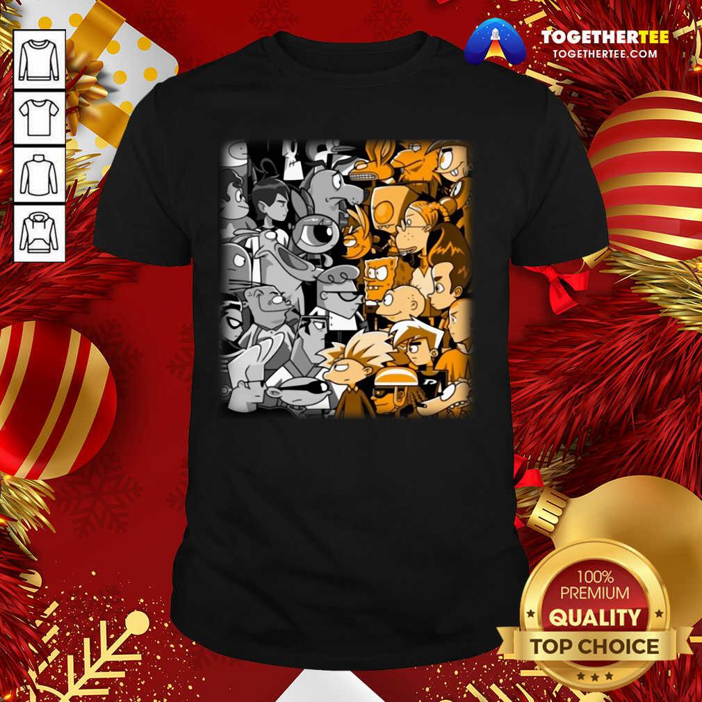 Awesome Cartoon Network Vs Nickelodeon Shirt