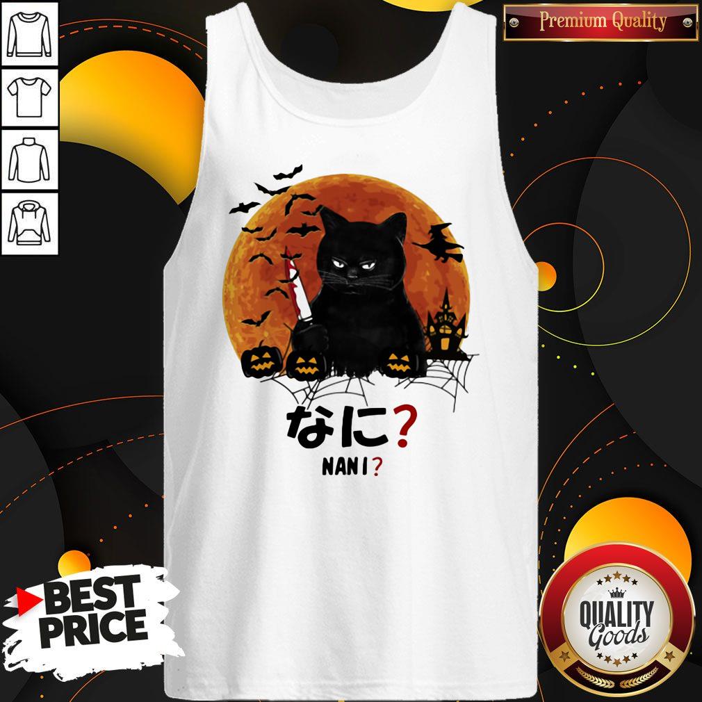 Pretty Nani Cat Killer Moon Halloween Shirt - Image 3
