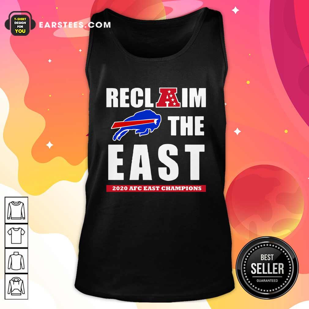 Funny Buffalo Bills Reclaim The East 2020 AFC East Champions Shirt - Image 4