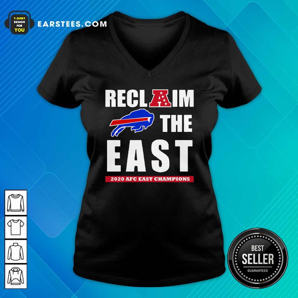 Funny Buffalo Bills Reclaim The East 2020 AFC East Champions Shirt - Image 3