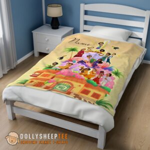 Alternative view of Perfect Disney Cartoon Encanto Movie Blanket Customize Blanket