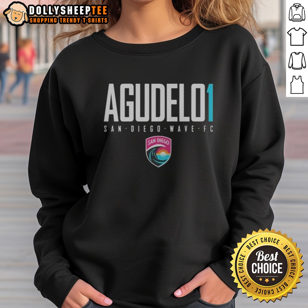 Pretty San Diego Wave FC Agudelo 1 Soccer Team Sports Apparel NWSL Shirt - Image 4