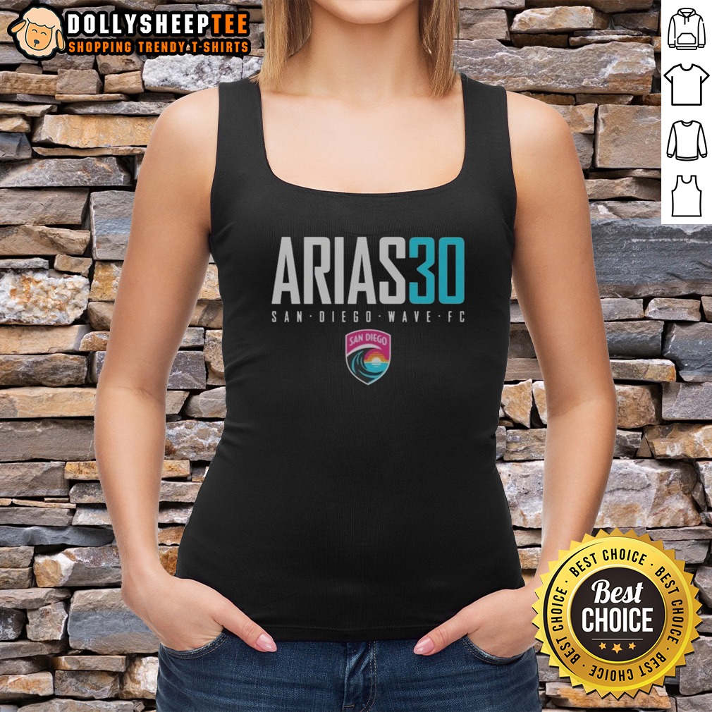 Pretty San Diego Wave FC Arias 30 San Diego Wave FC Soccer NWSL Player Shirt - Image 3