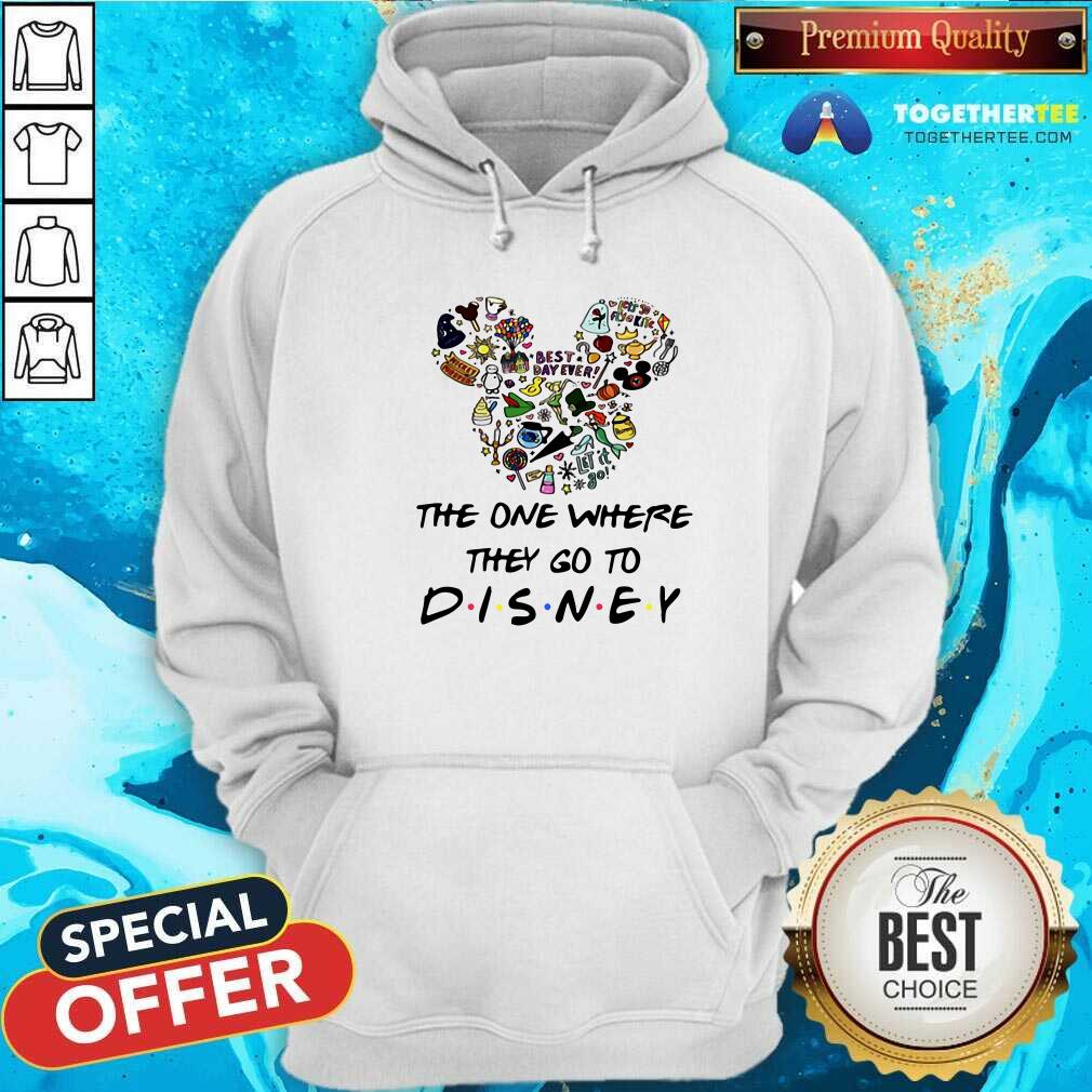 Cute The One Where They Go To Disney Shirt - Image 5