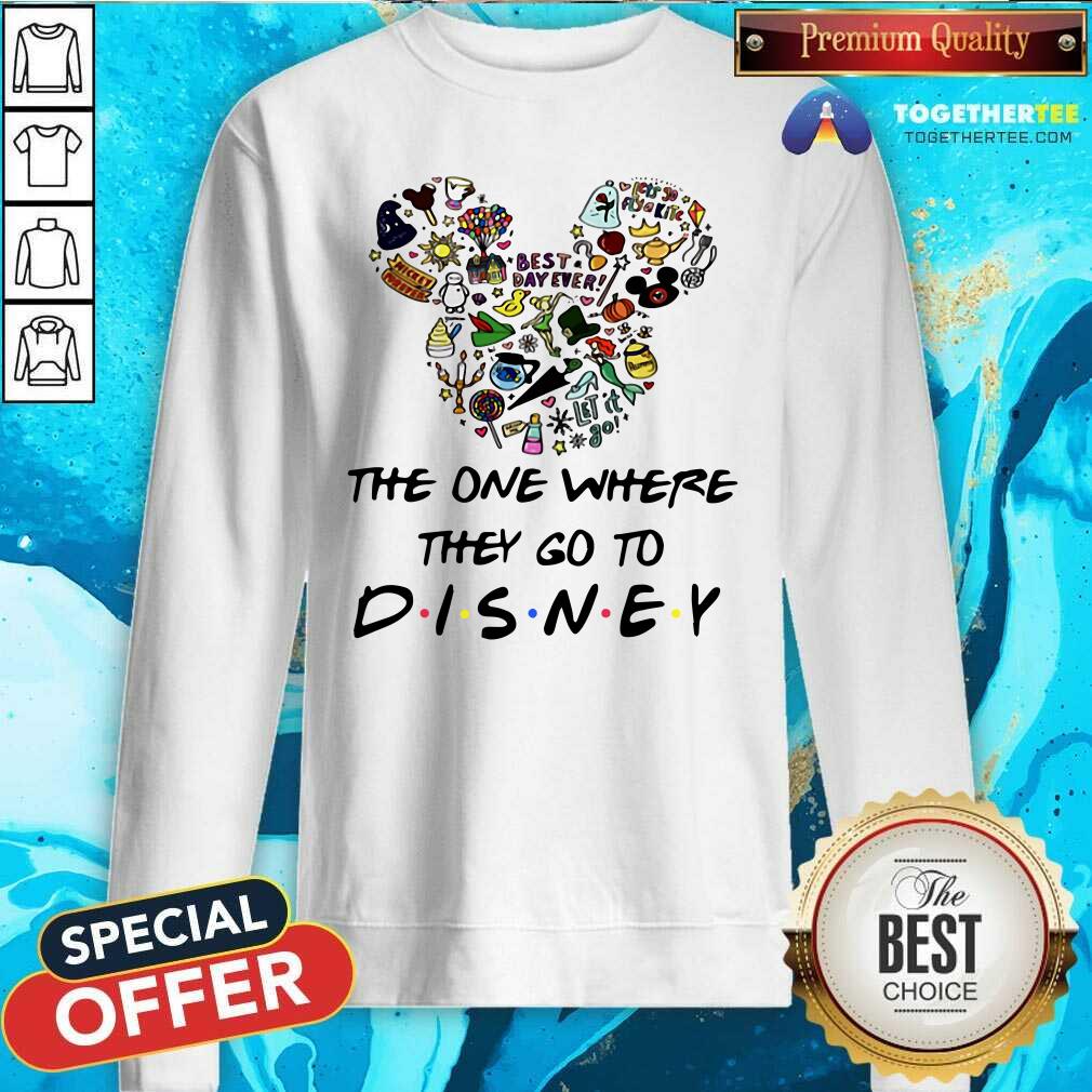 Cute The One Where They Go To Disney Shirt - Image 2