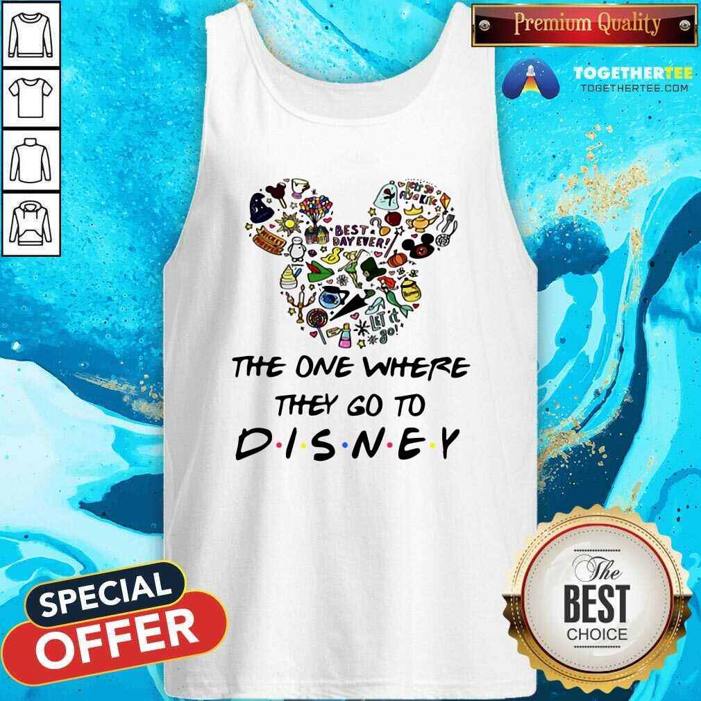 Cute The One Where They Go To Disney Shirt - Image 4