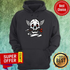 Alternative view of Skull Heart Love Dia De Los Muertos Shirt