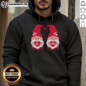 Alternative view of Awesome Be Mine Valentine Gnome Couple Shirt Cute Love Heart Valentine's Day T-Shirt