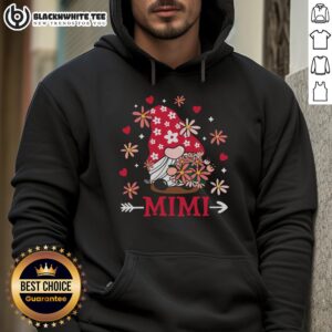 Alternative view of Awesome Mimi Valentine Gnome Cute Love Heart Valentine's Day T-Shirt