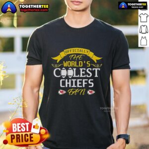Official The World's Coolest Kansas City Chiefs Fan T-Shirt