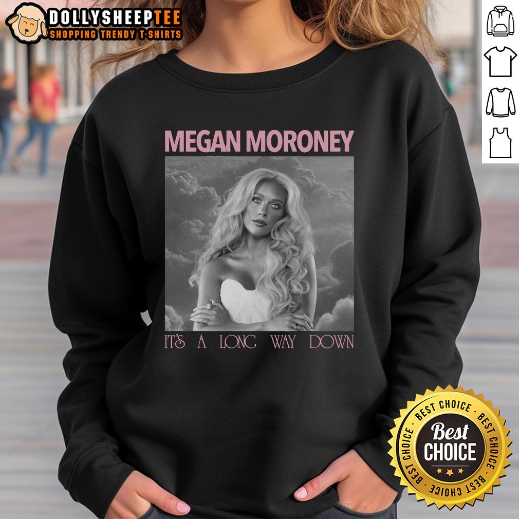Original Megan Moroney It's A Long Way Down T-Shirt - Image 5