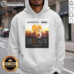 Alternative view of Top Shinedown X Bush Dance Kid Dance Act II Tour Australia 2026 Poster T-Shirt