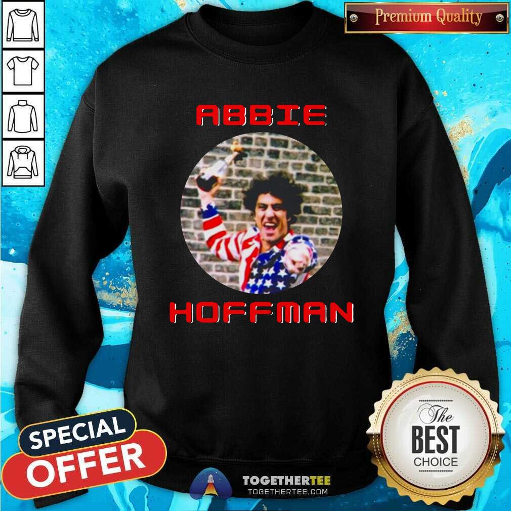 Official Abbie Hoffman In His American Flag Shirt - Image 4