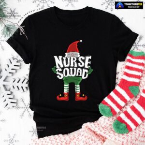 Christmas Elf Nurse Squad T-Shirt