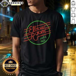 Funny Elbow Room Pub And Deli Graphic Logo Shirt