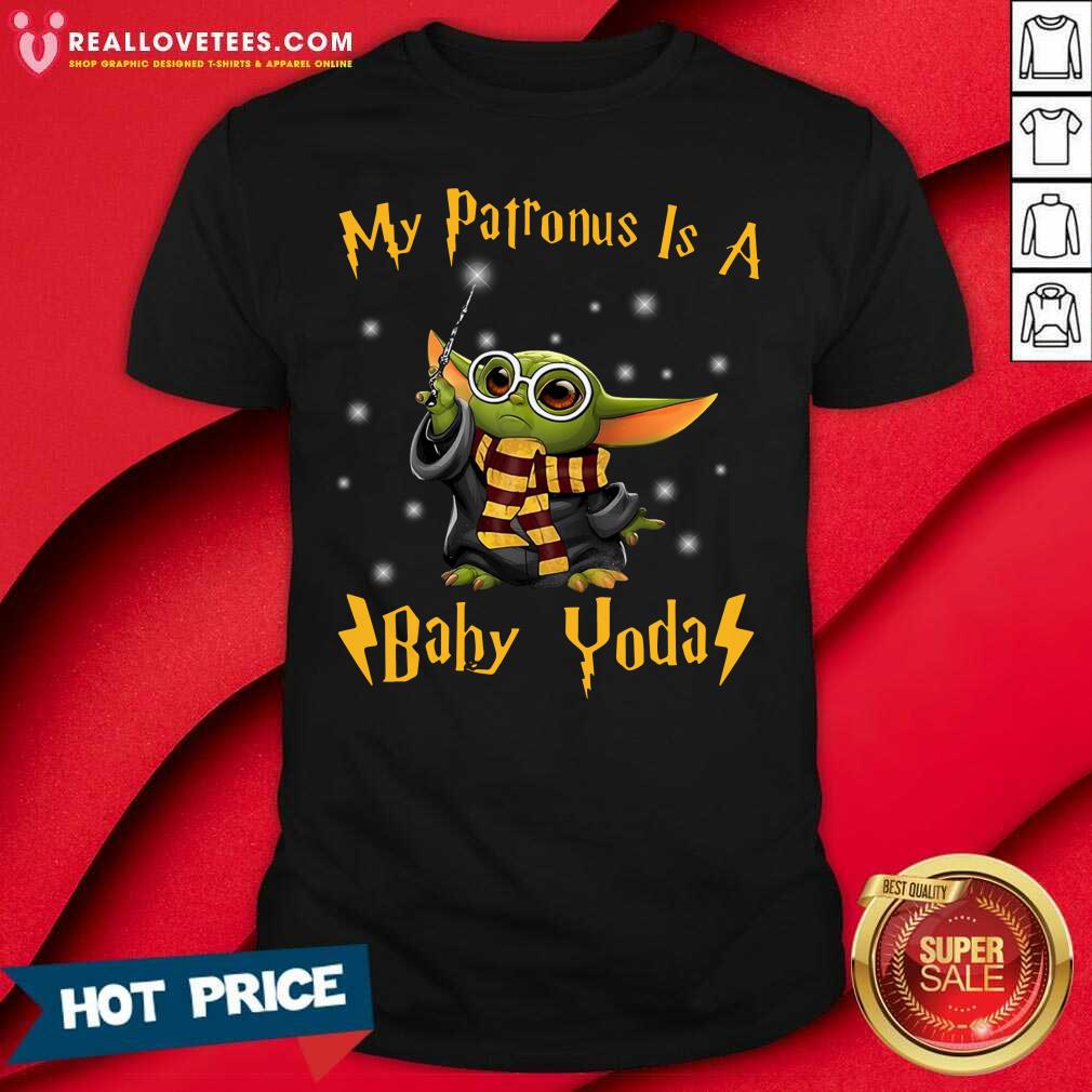 Cool My Patronus Is A Baby Yoda 2021 Shirt