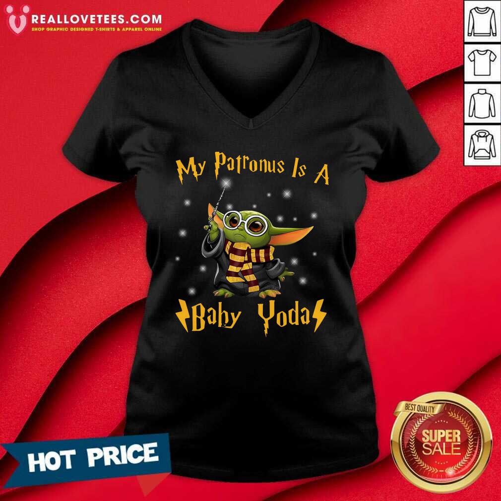 Cool My Patronus Is A Baby Yoda 2021 Shirt - Image 5
