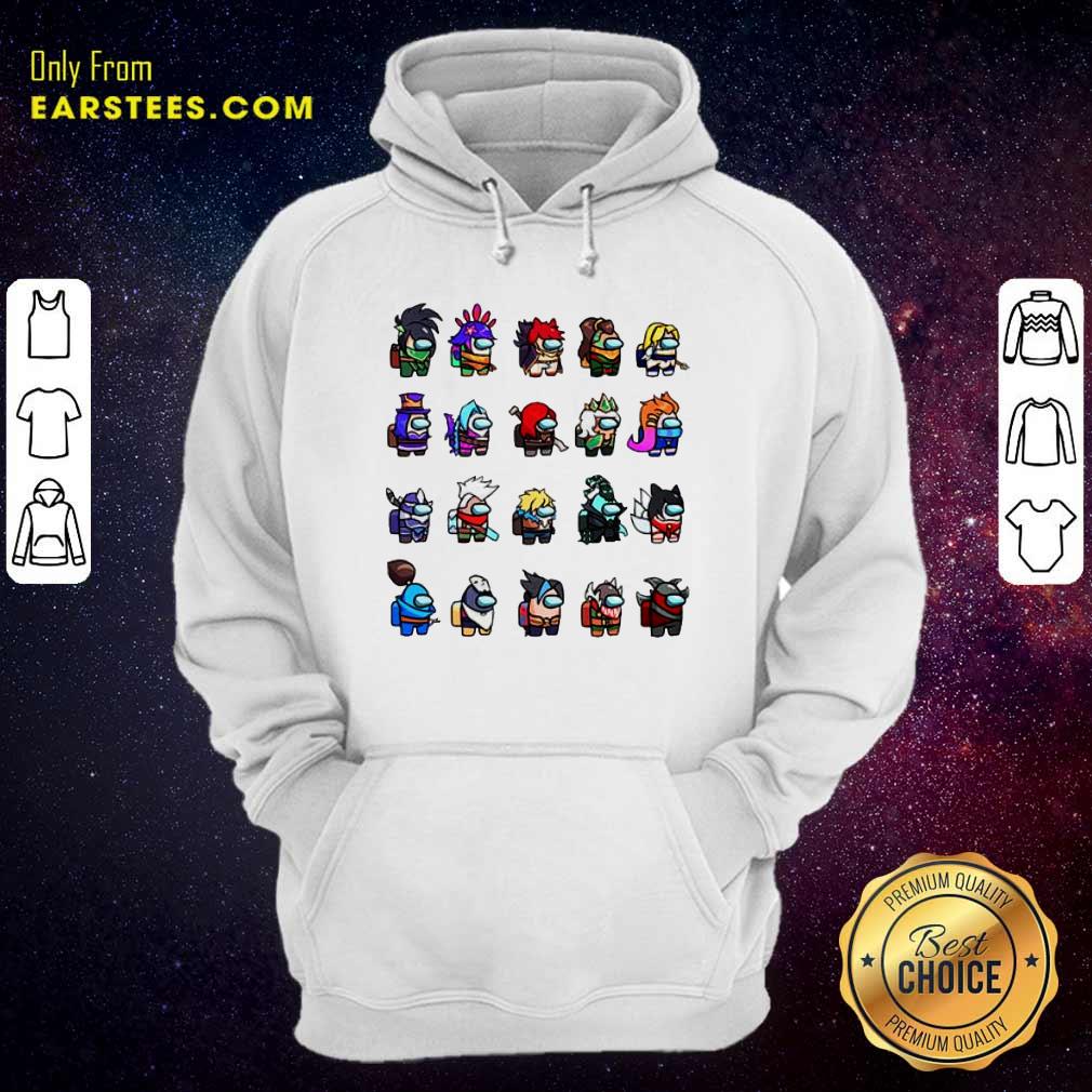 Original Among Us X League Of Legends Games Shirt - Image 2