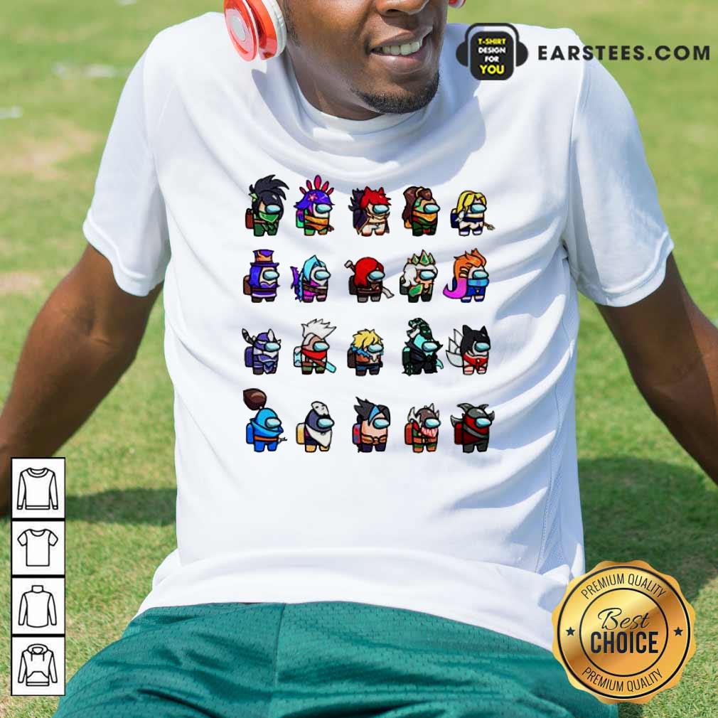 Original Among Us X League Of Legends Games Shirt