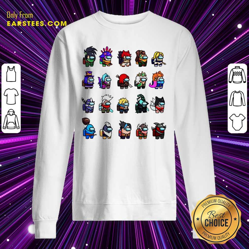 Original Among Us X League Of Legends Games Shirt - Image 5