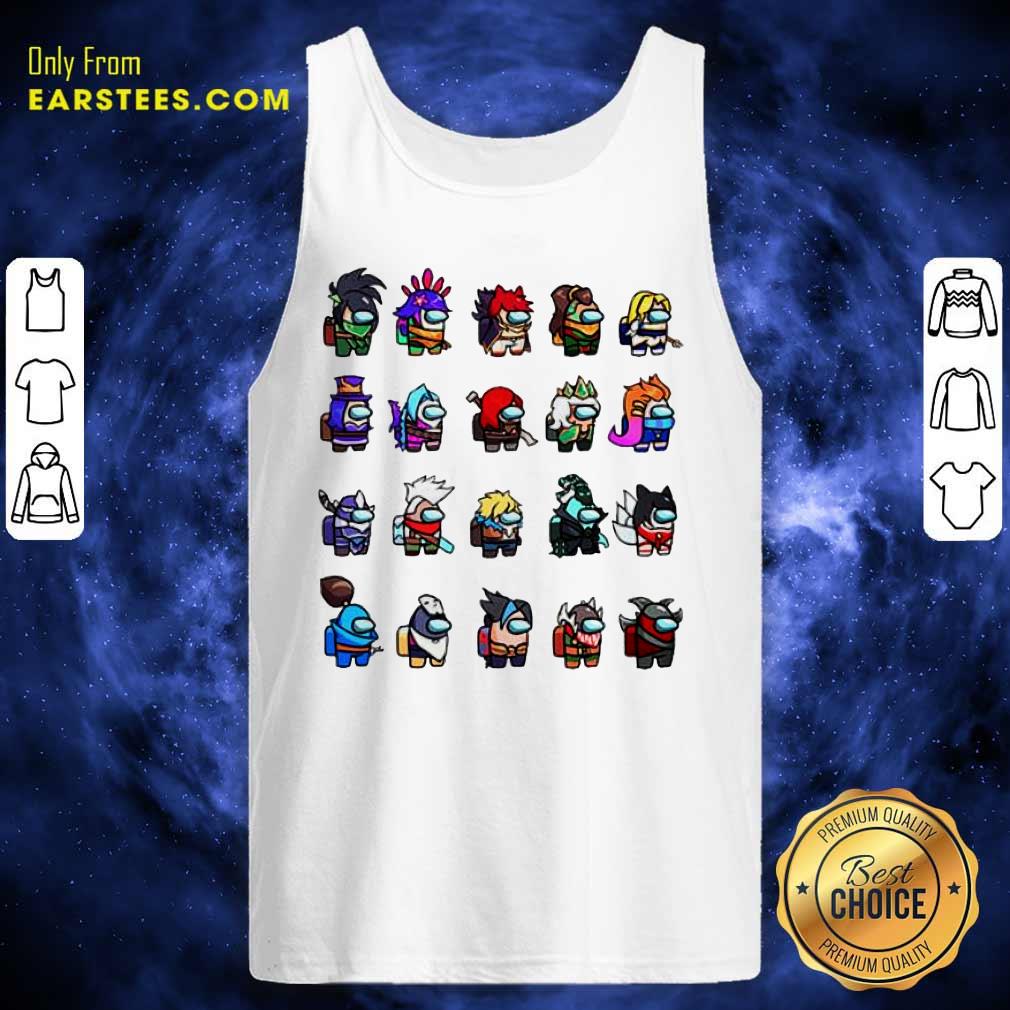 Original Among Us X League Of Legends Games Shirt - Image 4