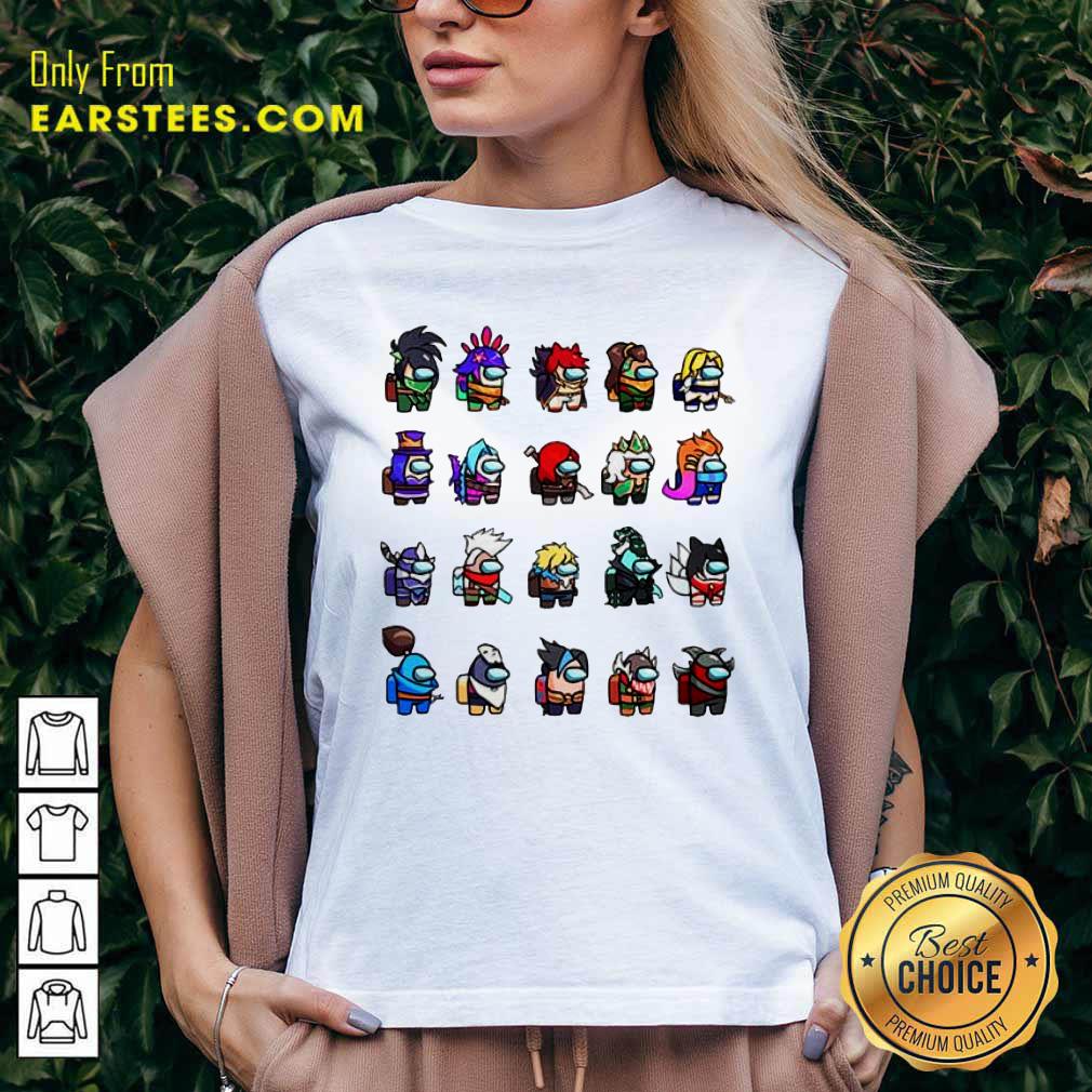 Original Among Us X League Of Legends Games Shirt - Image 3