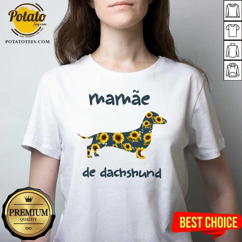 Beautiful Mamae De Dachshund Shirt - Image 3