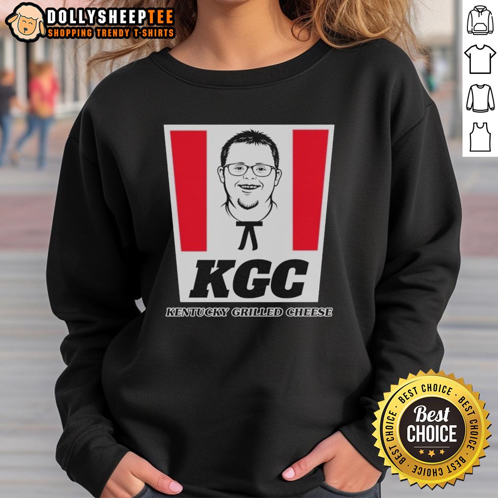 Top Down Syndrome KGG Kentucky Grilled Cheese T-Shirt - Image 4