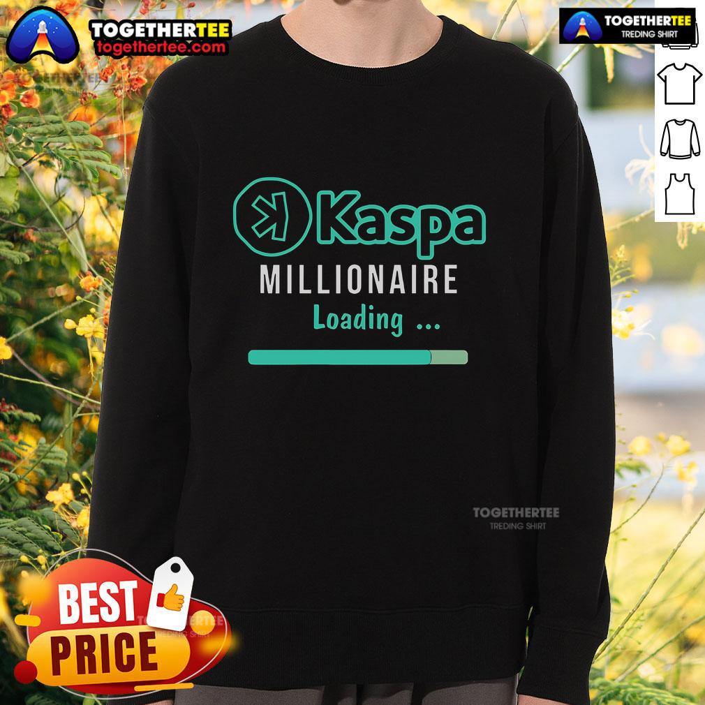 Top Kaspa Millionaire Loading T-Shirt - Image 5