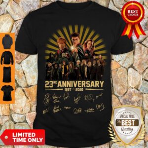 Awesome Harry Potter 23rd Anniversary 1997-2020 Signaturess Shirt