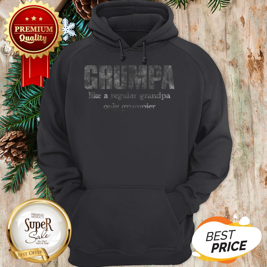 Grumpy Like A Regular Grandpa Only Grumpier Shirt - Image 5