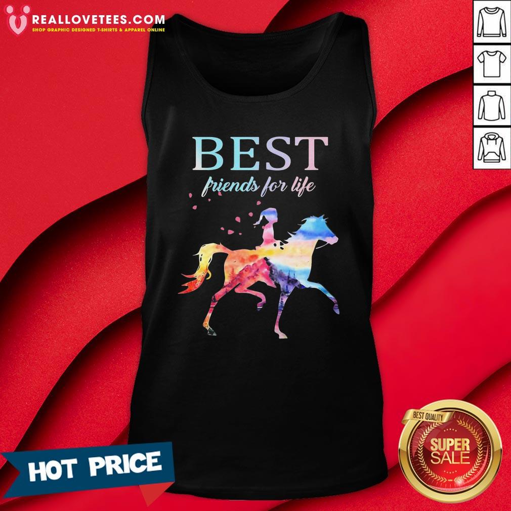 Nice Horse Best Friends For Life Shirt - Image 2