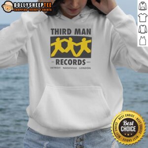 Alternative view of Awesome Third Man Records Detroit Nashville London Est 2001 T-Shirt